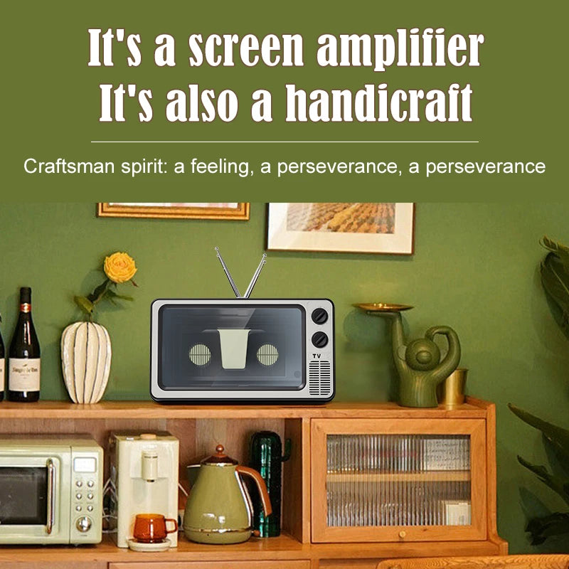 Pocket Retro Phone Screen Magnifier Viewer