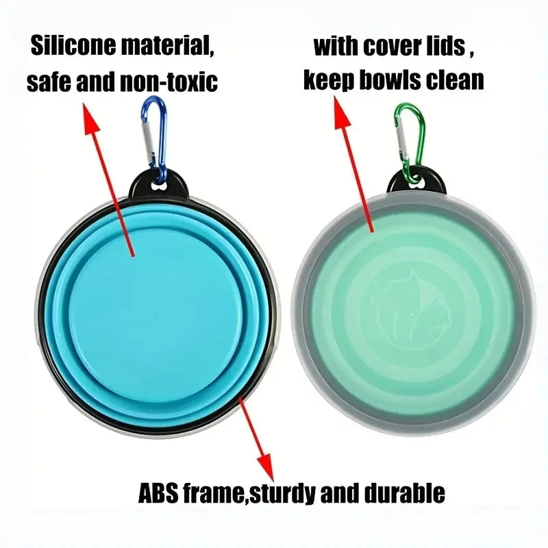 Collapsible Smart Travel Pet Bowl