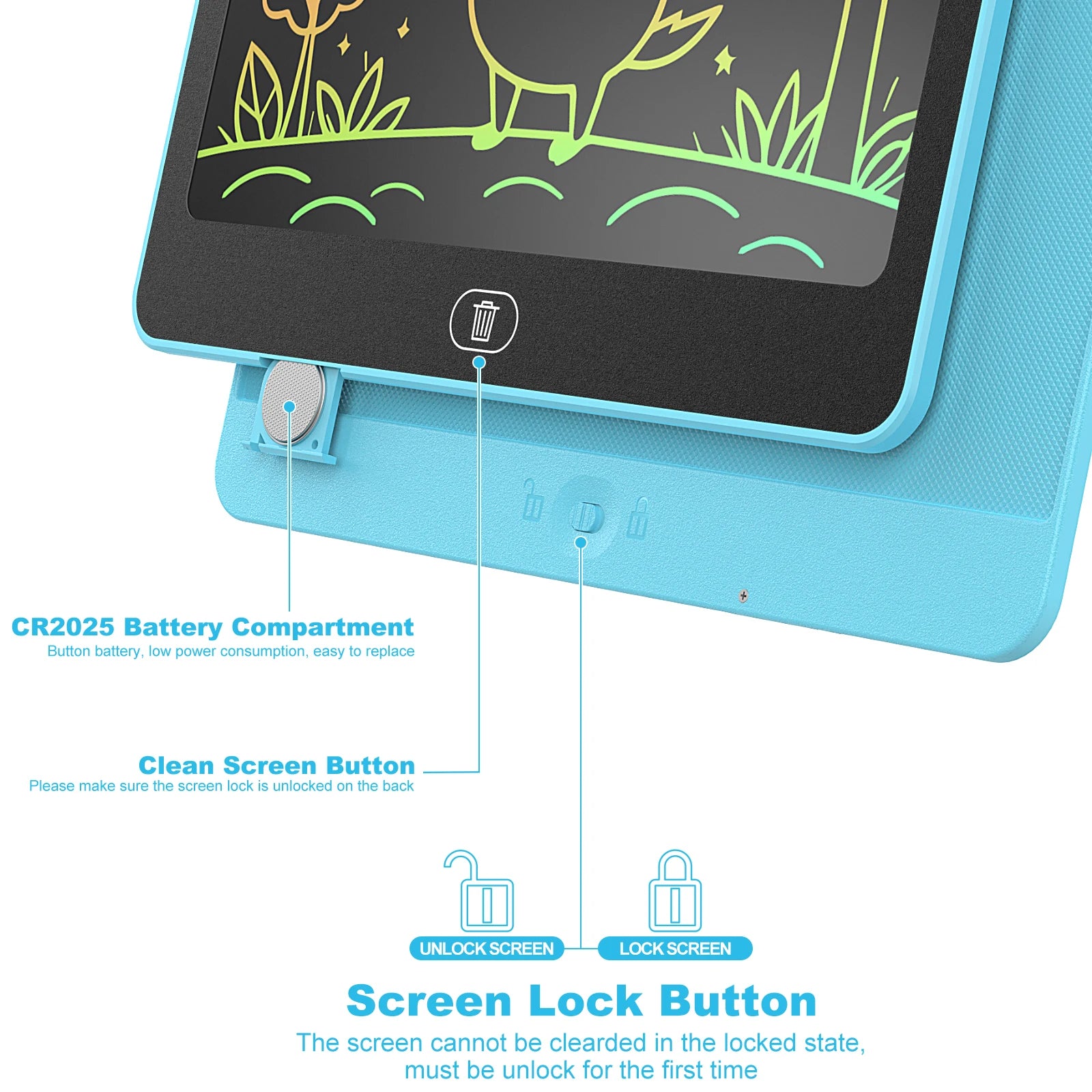 VividWrite Pro LCD Kids Drawing Tablet